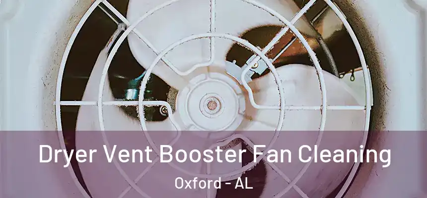 Dryer Vent Booster Fan Cleaning Oxford - AL